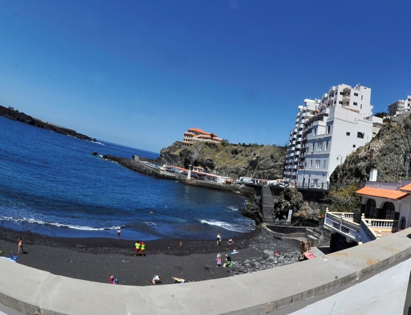 Playa de San Marcos en Icod de los Vinos (Tenerife)