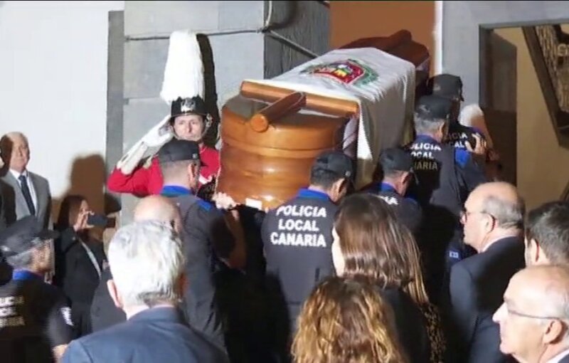 Último adiós a Jerónimo Saavedra