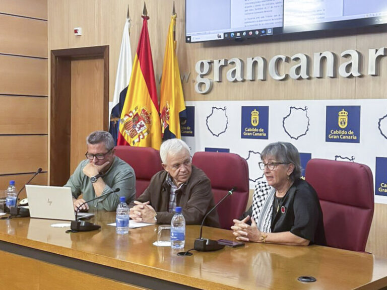 El Cabildo de Gran Canaria respalda la denuncia del FSOC sobre la situación de Palestina a través del Tribunal Permanente de Pueblos