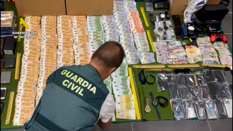 Detenidos robos Tenerife Sur