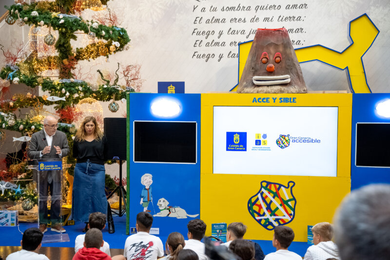 Acto en el Cabildo de Gran Canaria por el Día Internacional de las Personas con Discapacidad. Imagen Cabildo de Gran Canaria