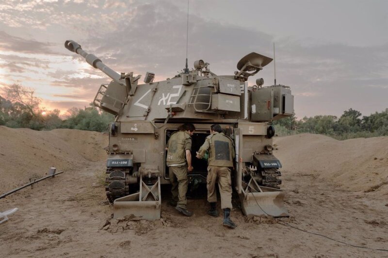 Militares de una unidad de artillería del Ejército de Israel cerca de la frontera con la Franja de Gaza (archivo)- Europa Press/Contacto/Ofir Berman