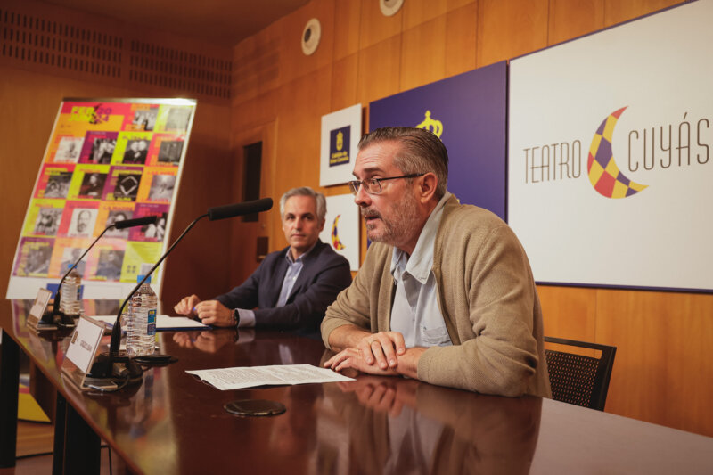 Presentación de la segunda parte del programa del Teatro Cuyás. Imagen cedida