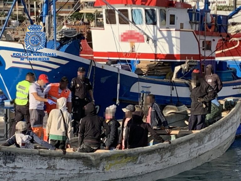 Ingresan en prisión 10 patrones de cayucos detenidos por la Policía Nacional