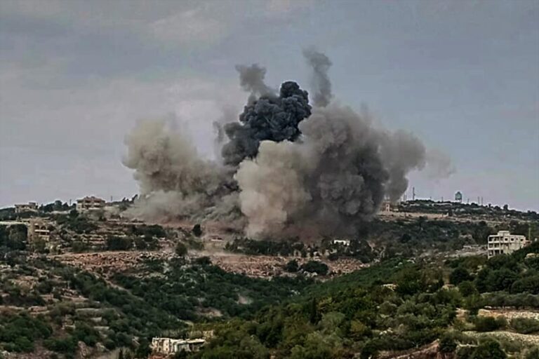 Israel bombardea en el sur de Líbano “infraestructuras terroristas” de Hezbolá