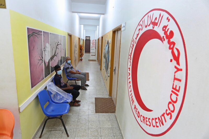 Media Luna Roja Palestina. EP