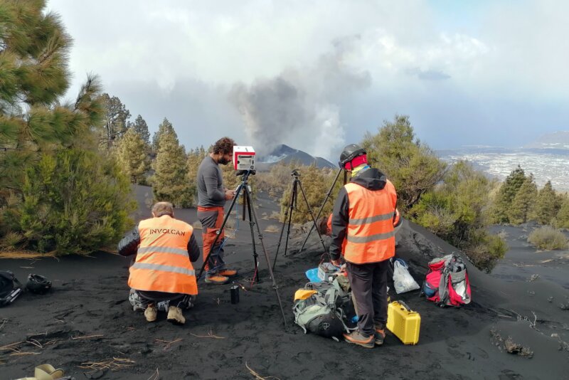 Los resultados de este trabajo revelan que la cantidad de CO2 emitida a la atmósfera durante la erupción de Tajogaite fue de entre 14 y 42 millones de toneladas de CO2