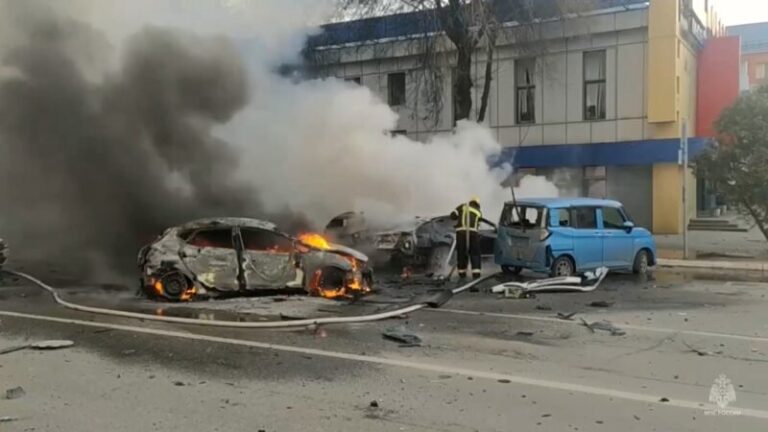 Más de una veintena de muertos tras nuevos ataques ucranianos sobre la región rusa de Bélgorod