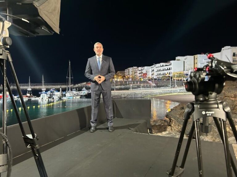 Clavijo hace un llamamiento a la unidad en defensa de Canarias en su mensaje de Fin de Año