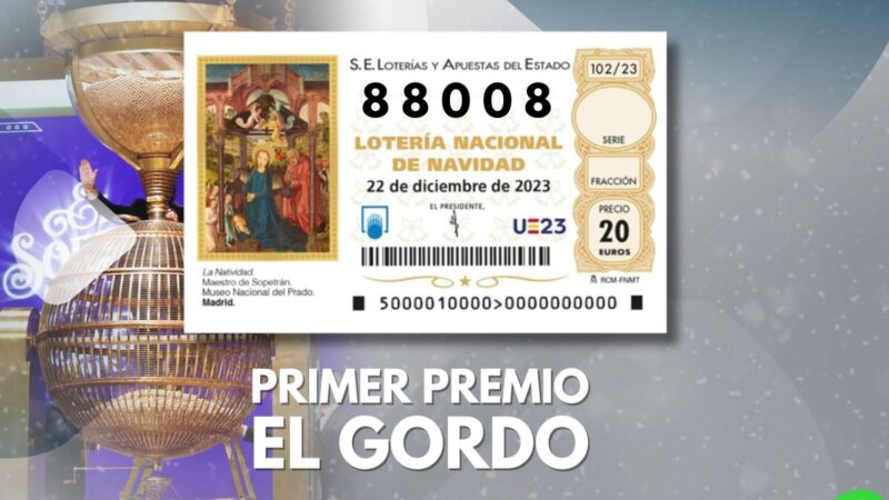 loteria-navidad-2023. Primer premio