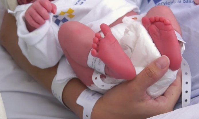 Descienden un 2,38% los nacimientos en Canarias en 2024