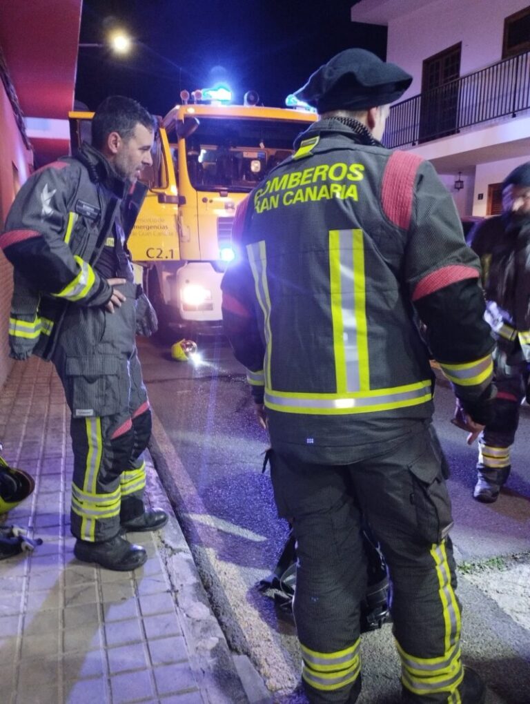 Estabilizado un incendio en una vivienda en Ingenio