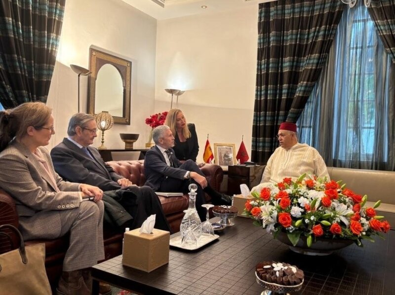 Marlaska en Rabat. EP