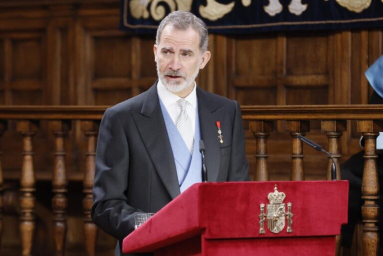 Felipe VI pide que Palestina sea un Estado y que se respete el derecho humanitario en Gaza