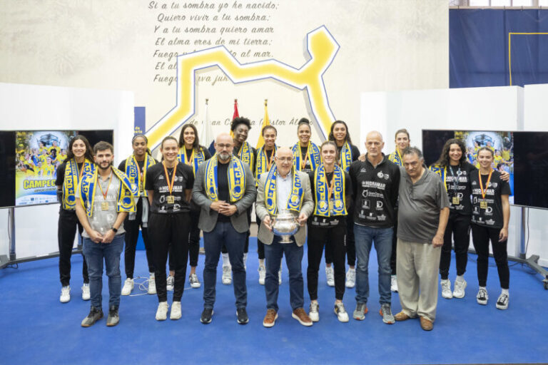 La Copa de la Reina Iberdrola 2024 del Hidramar Gran Canaria ya está en la isla