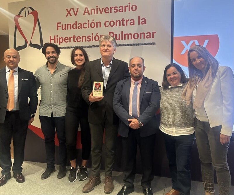 Reconocimiento para la Unidad Multidisciplinar Vascular Pulmonar del Dr Negrín. Imagen cedida