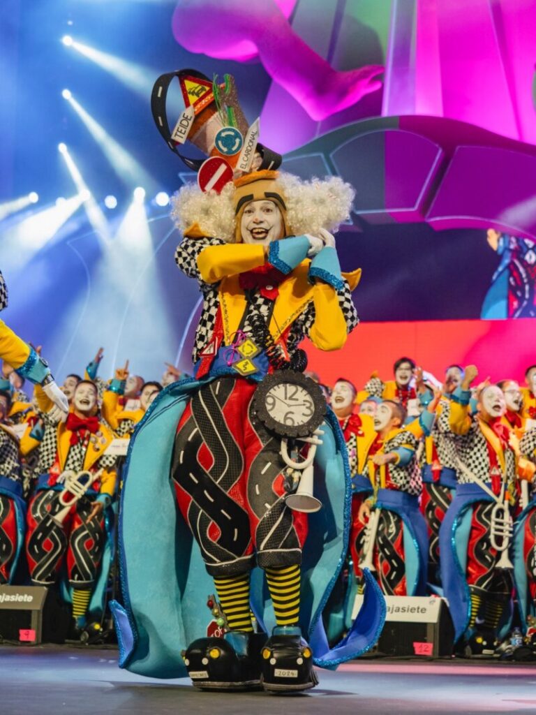 Imagen Murga Los Bambones en la Tercera Fase del Concurso de Murgas del Carnaval de Santa Cruz de Tenerife. Foto Carnaval Santa Cruz de Tenerife