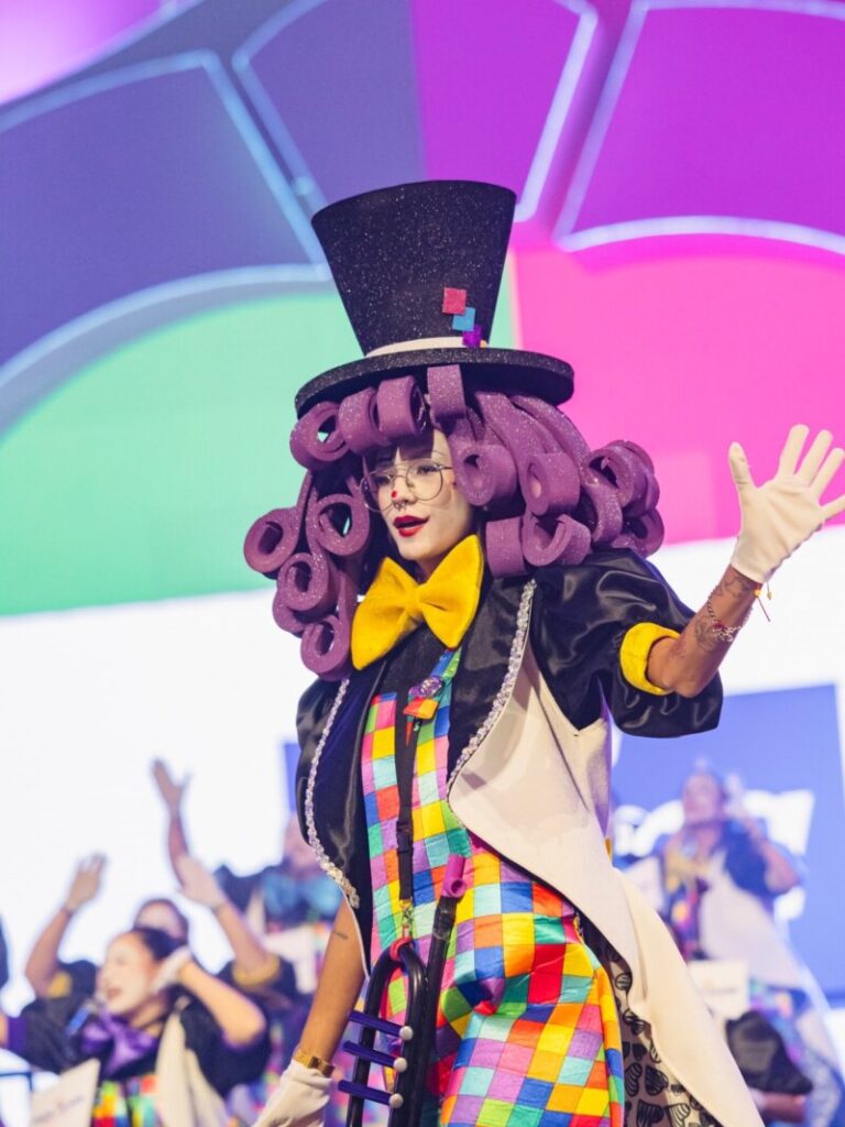 Imagen Murga "Tras con Tras" en la Tercera Fase del Concurso de Murgas del Carnaval de Santa Cruz de Tenerife. Foto Carnaval Santa Cruz de Tenerife