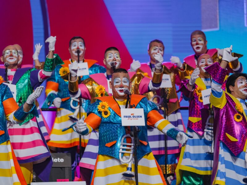 Murga Ni Pico Ni Corto en la segunda fase del concurso de murgas de Santa Cruz de Tenerife 2024