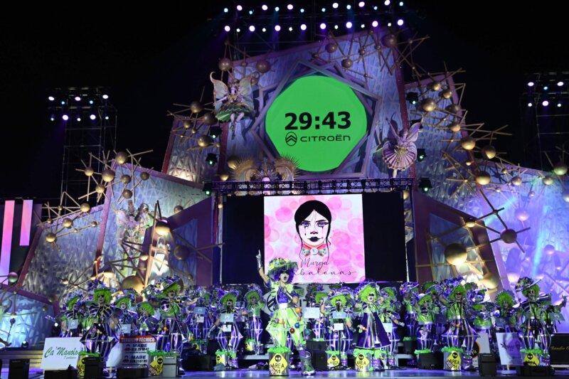 Murga Trabalonas carnaval de Las Palmas de Gran Canaria 2024 en la primera fase