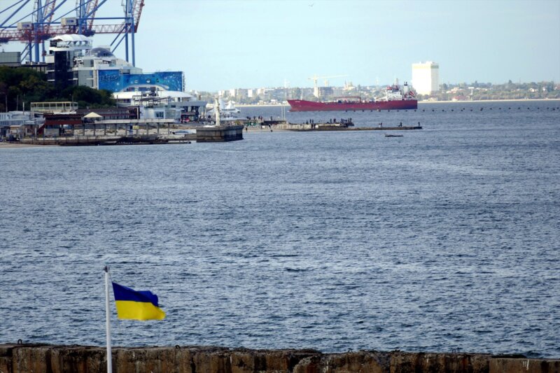 Detenido presunto espía ruso. Imagen de archivo del puerto de Odesa, en Ucrania. Ukrinform/dpa (Archivo)
