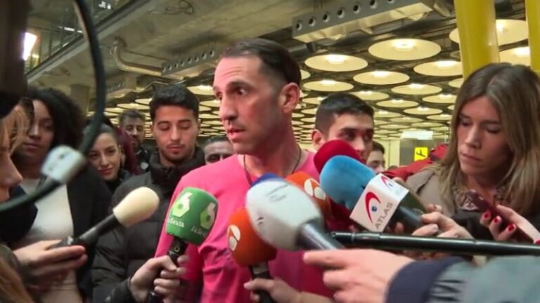 Santiago Sánchez Cogedor ya está en España tras ser liberado en Irán