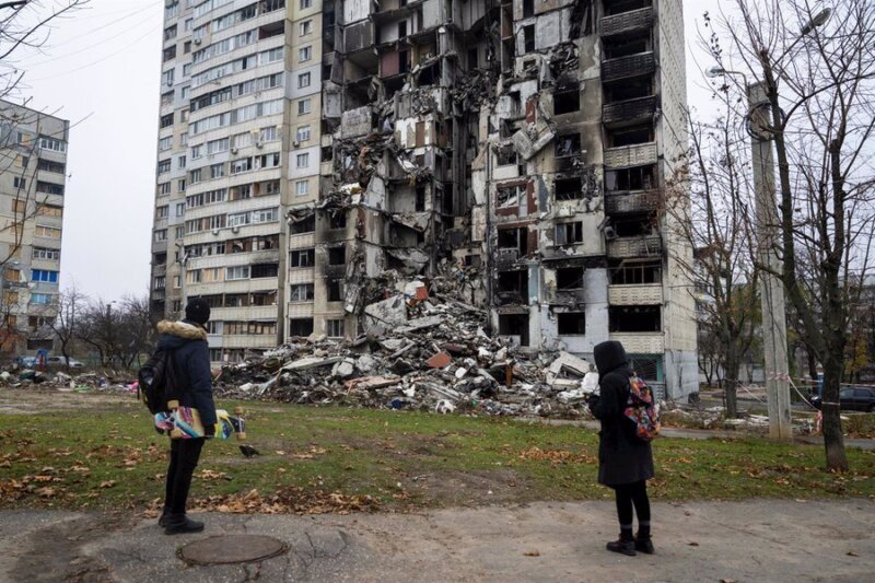 Ataque en hotel en Járkov. Imagen de archivo de un bombardeo en Járkov, Ucrania. Imagen Deml Ondej/CTK/dpa