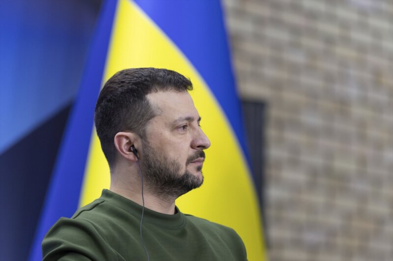El presidente ucraniano, Volodimir Zelenski. Imagen: Europa Press/Contacto/Ukraine Presidency/Ukrainian