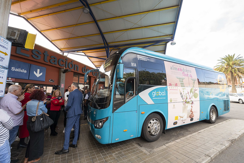 La línea 91 Mogán-Las Palmas amplía su horario para facilitar el desplazamiento a empleados turísticos