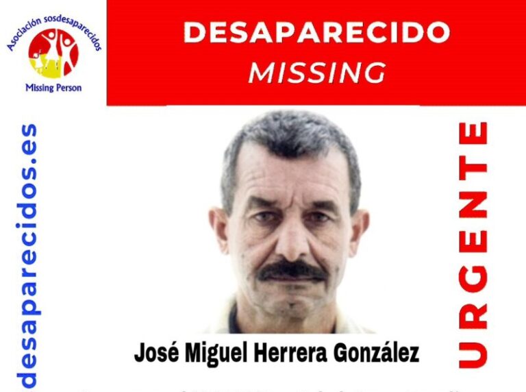 Se busca a José Miguel Herrera. Desaparecido en Guía de Isora, Tenerife