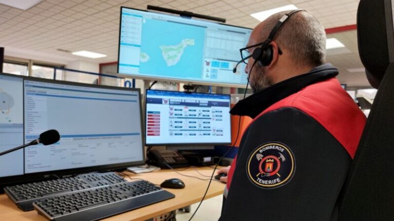 Un varón sufre quemaduras en el incendio de una vivienda en Tenerife