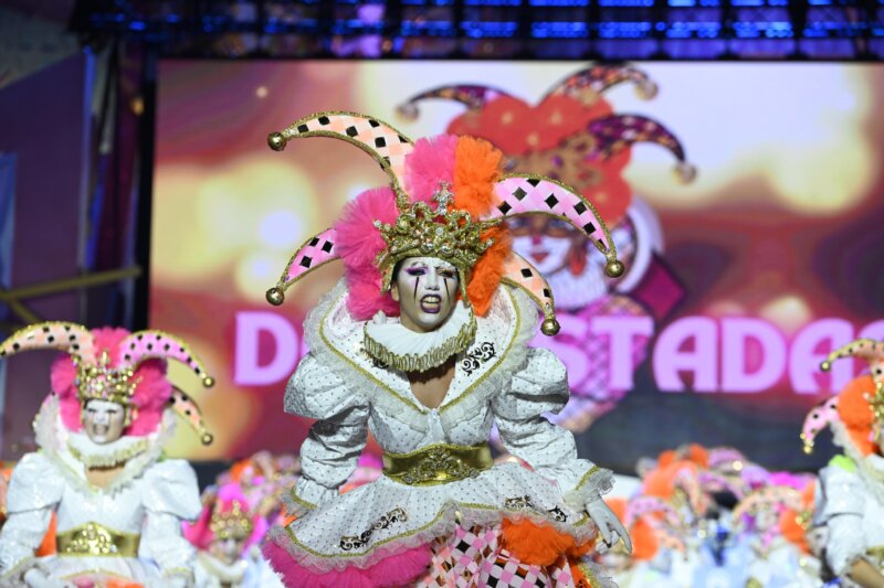 Murga Despistadas carnaval de Las Palmas de Gran Canaria 2024 en la primera fase del concurso