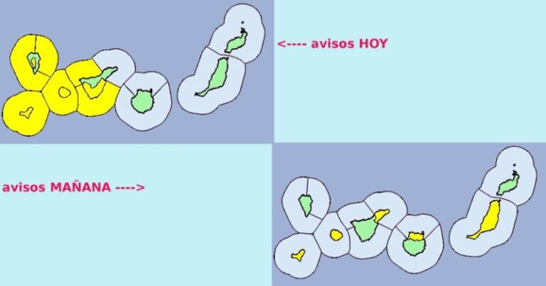 El viento y la calima se instalan en Canarias