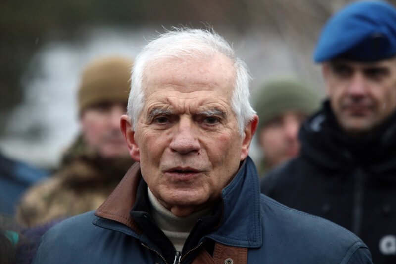 El Alto Representante de la UE para Política Exterior, Josep Borrell. Imagen: Europa Press/Contacto/Volodymyr Tarasov
