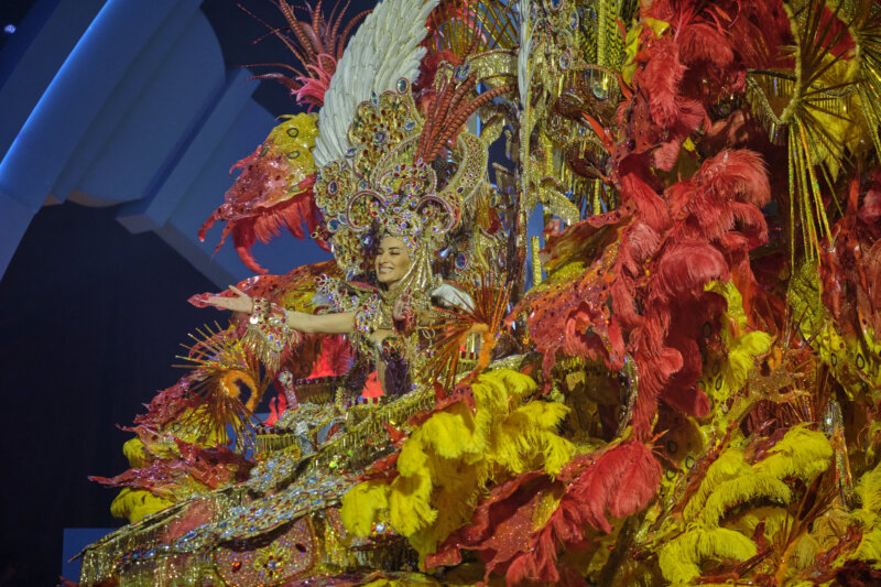 Nancy González Bethencourt, candidata 11 a Reina del Carnaval de Santa Cruz de Tenerife 2024 / RTVC