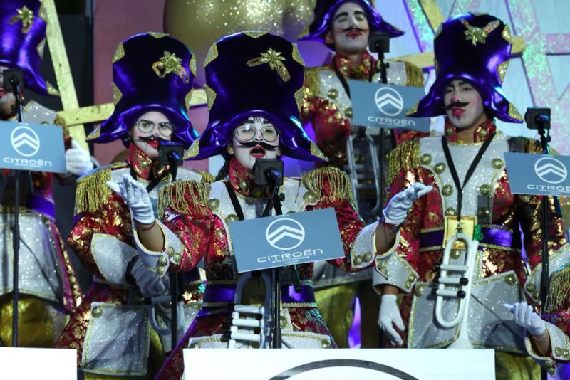 Final del concurso de murgas del Carnaval de Las Palmas de Gran Canaria