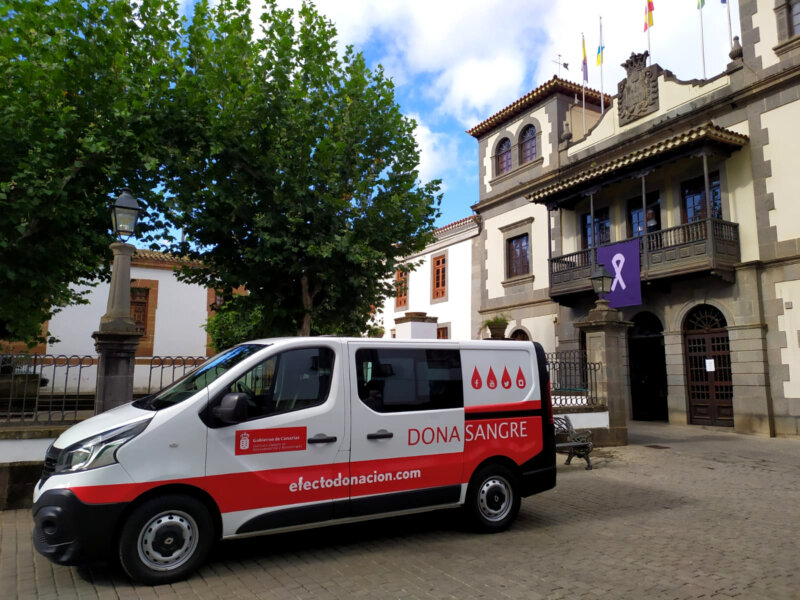Imagen unidad móvil de donación