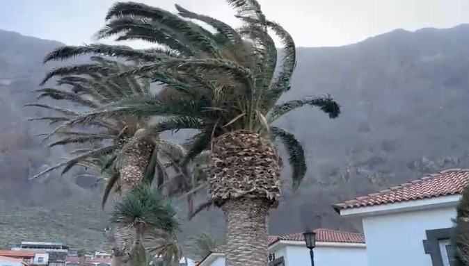Imagen viento en la isla de El Hierro. Foto Eduardo Pulido