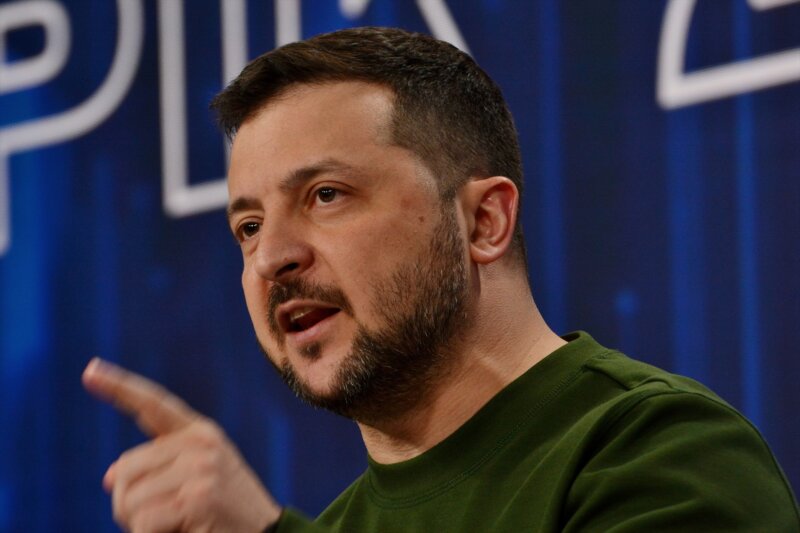 El presidente de Ucrania, Volodimir Zelenski - Europa Press/Contacto/SOPA Images