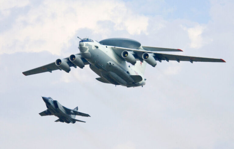 Ucrania derriba un avión espía ruso A-50