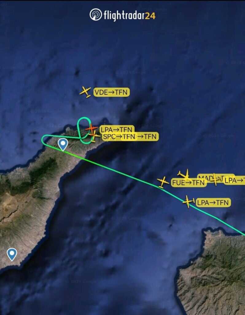 La niebla provoca nuevos desvíos en el Aeropuerto Tenerife Norte