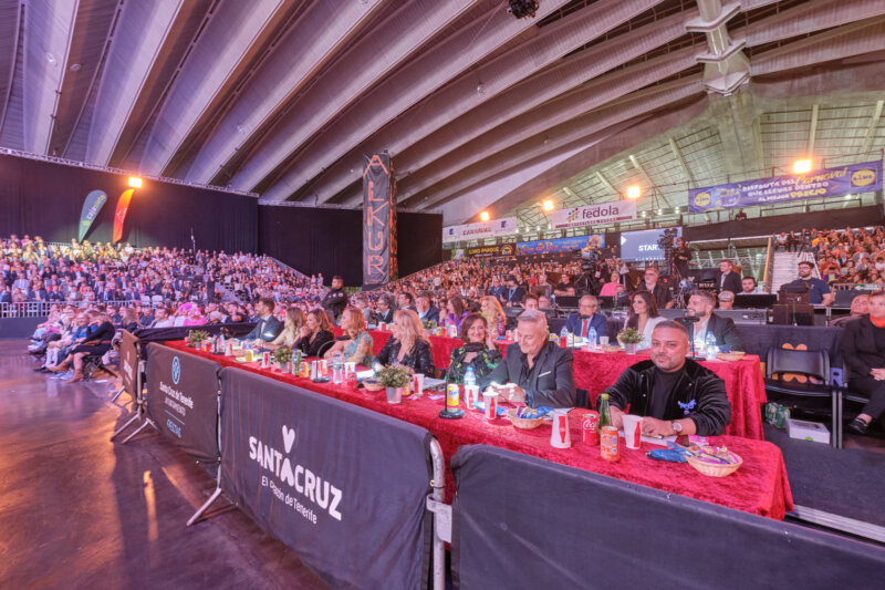 Jurado en la Gala de Elección de la Reina del Carnaval de Santa Cruz de Tenerife 2024 / RTVC