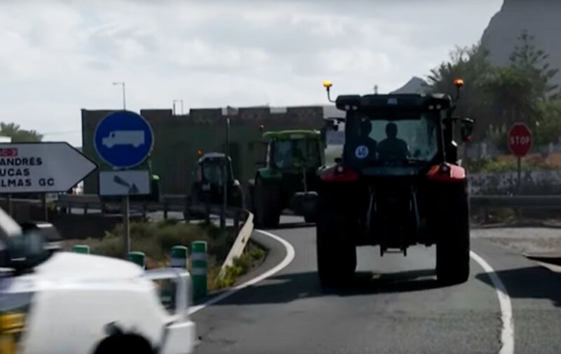 El sector agrario canario comienza sus movilizaciones en Gran Canaria