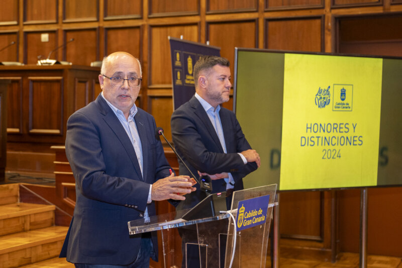 El Cabildo de Gran Canaria distingue a 20 personas y entidades por su labor destacada en favor de la isla