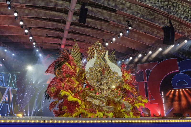 Tercera Dama de Honor del Carnaval de Santa Cruz de Tenerife 2024 es Nancy González Bethencourt