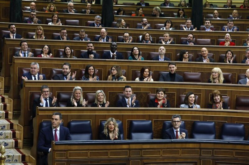 Sesión de control al Gobierno. Imagen EFE