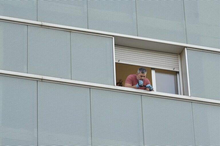 Detienen al padre del bebé que cayó desde un quinto piso en Vitoria