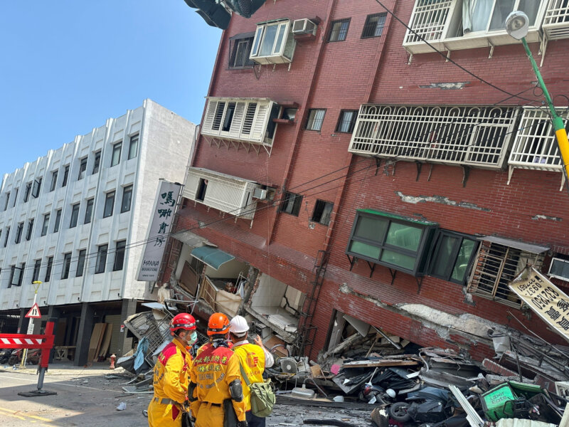 Terremoto Taiwán