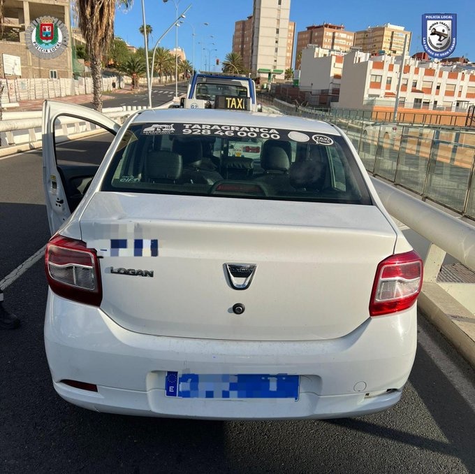 Detenido un taxista en Gran Canaria por dar positivo en cocaína y crack