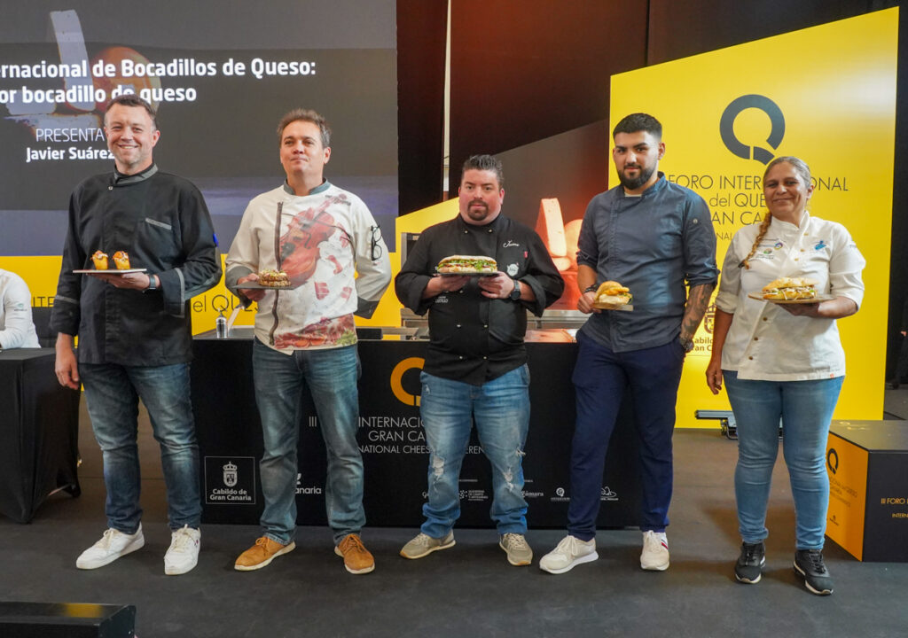 Con la celebración del concurso de bocadillos concluyó la primera jornada del III Foro Internacional del Queso